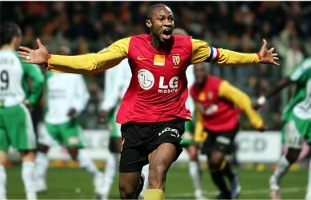 Ouai vla Keita 1 joueur de l'equipe de lens 